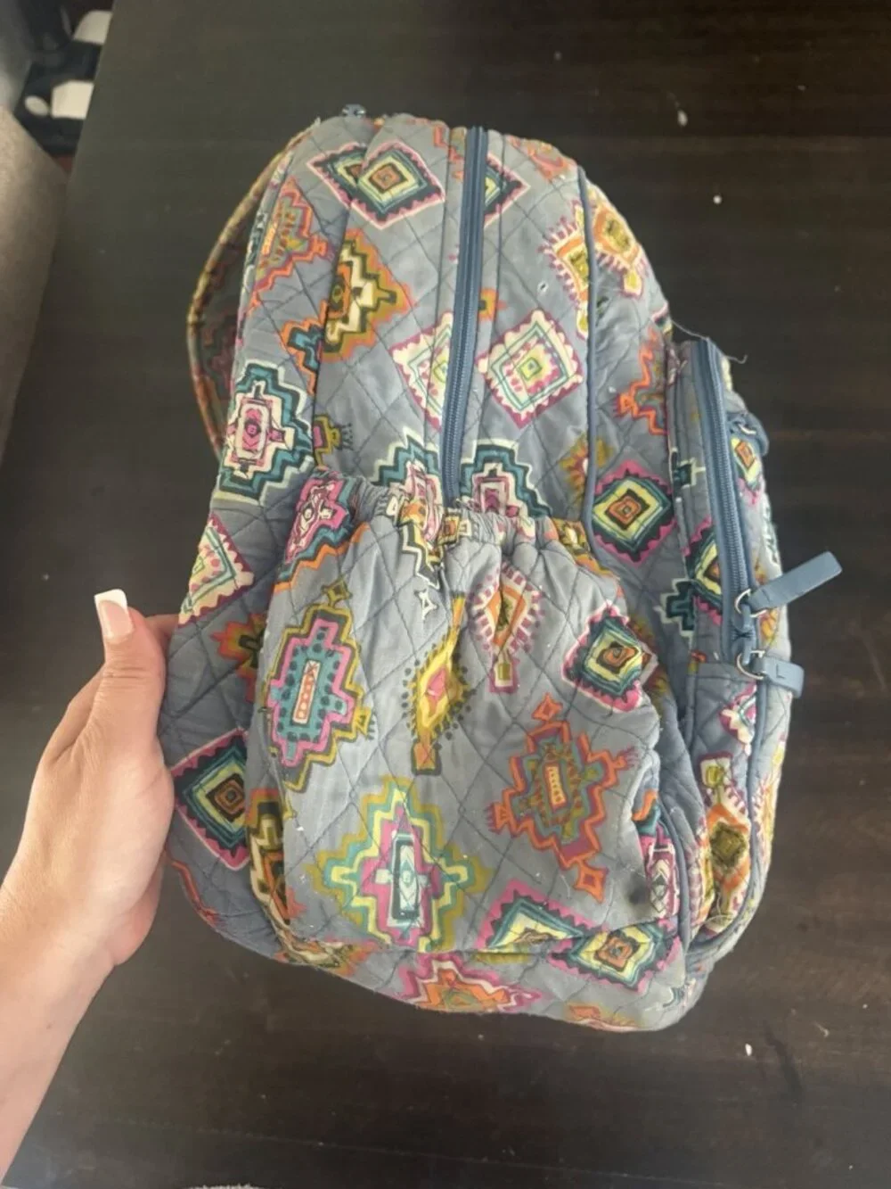 Vera Bradley Essential Backpack Laptop Sleeve Cotton